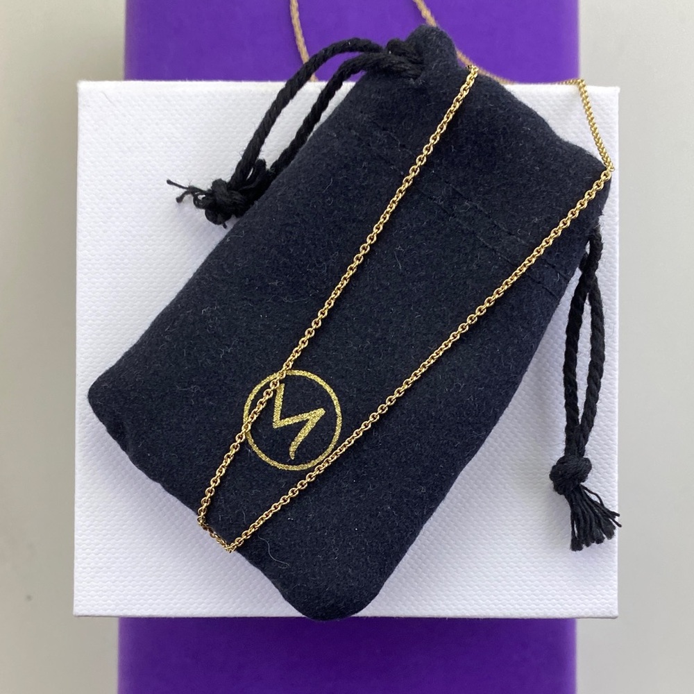 💛 Classic Mejuri 18k Gold Vermeil Cable Chain Necklace – Minimalist Layering